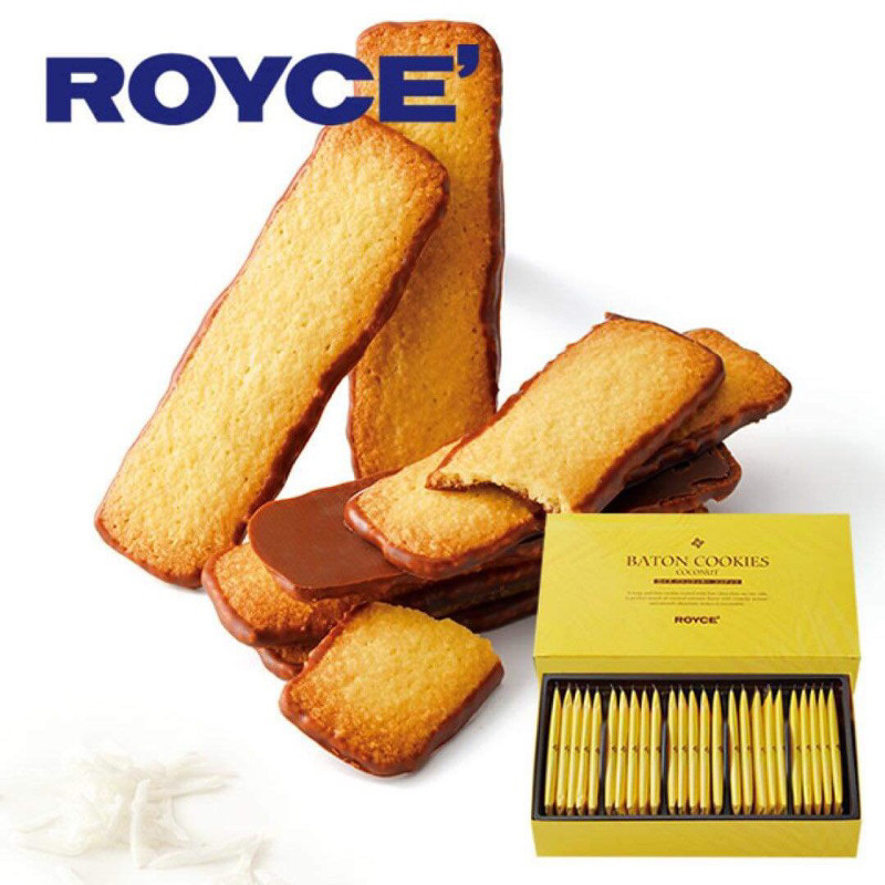⭐️ของแท้จากญี่ปุ่น⭐️ royce baton cookies หอม กรอบ อร่อย อิ่มอกอิ่มใจ และอิ่มท้อง JP
