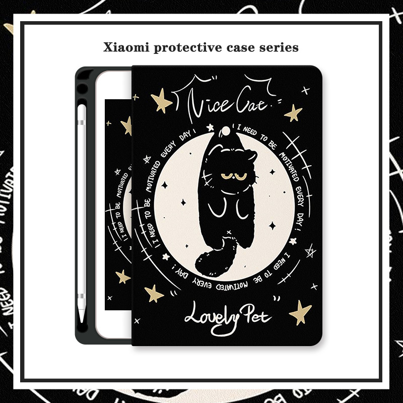 ใช้ได้ redmi Xiaomi pad 7 5 6 6s pro 12.4 se 8.7 11 OPPO Pad Neo 11.4 SE case การ์ตูน Xiaomi Pad MiPad 5 7 6 S Pro 12.4 กรณีช่องเสียบปากกา Redmi แท็บเล็ต Pad SE 8.7 11 10.6 Pro 12.1 2024 ฝาครอบน่ารักสําหรับ Oppo Pad Air 2 11.4 10.36 2 11.6 11 กรณีป้องกัน
