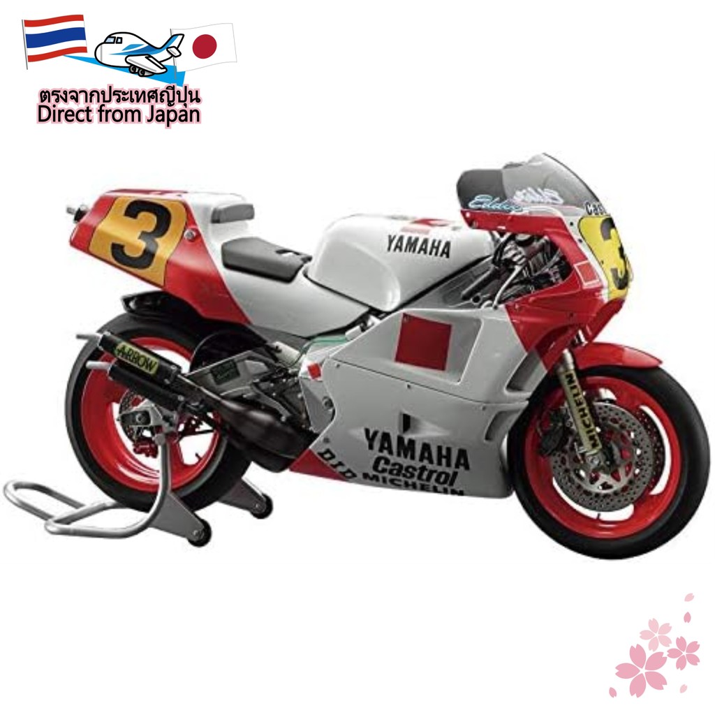【สินค้าชิ้นนี้เป็นของแท้】Hasegawa [พลาสติกโมเดล] รถจักรยานยนต์ 1/12 BK3  Yamaha YZR500 (0W98) “1988 