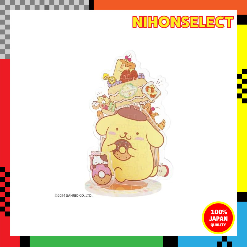BEVERLY 59-Piece Acrylic Stand Pop Pom Pom Purin SP-004