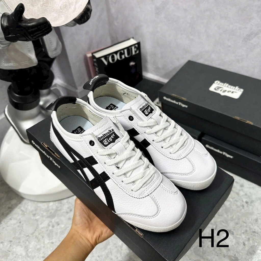 Onitsuka Tiger Totten รองเท้า 'white and black', Onitsuka Tiger Totten Shoes New ARRIVAL HOT SALE tr