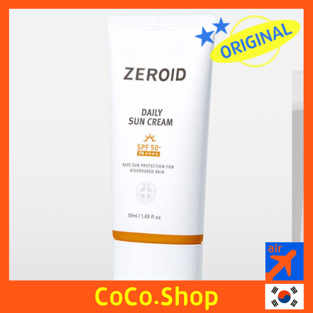[ZEROID] Daily Sun Cream / Easywash Mild Sun Cream