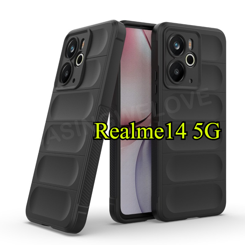 ปลอกสําหรับRealme 14 Realme14 Realme 14T Realme 14 Pro + 14Pro + 15 4G 5G 2025 ซิลิโคนกันกระแทกTPU Protector Anti-DROPเคสโทรศัพท์ฝาหลัง