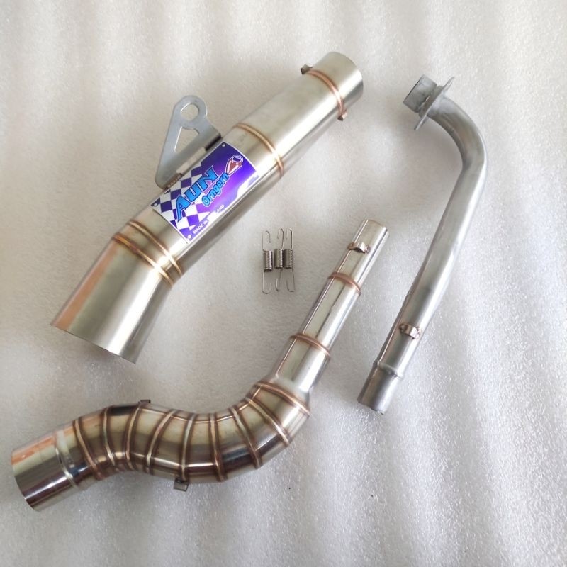 AUN super เปิด PIPE 51 มม.CANISTER tube ประเภท 1 ชุดสําหรับ xrm 110 125 wave 100 110 125 smash 110 1