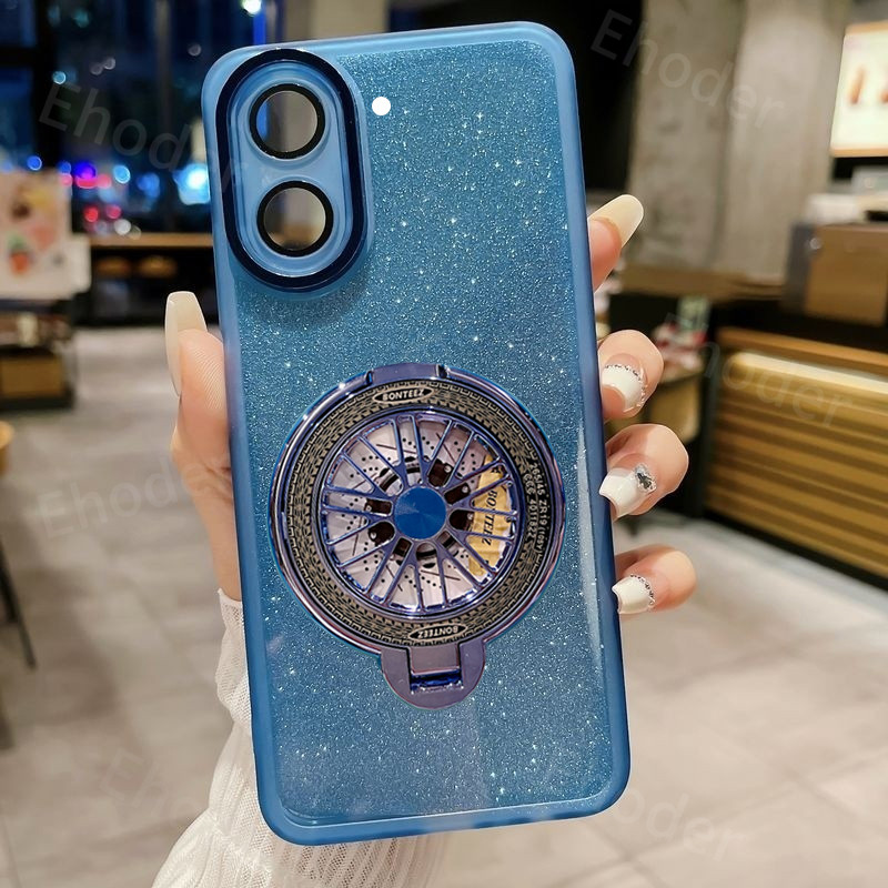 ปลอกสําหรับ XIAOMI POCO C71 Redmi A5 2025 4G 5G โปร่งใสผู้ถือแหวนสําหรับ POCOC71 C 71 RedmiA5 5 นุ่ม