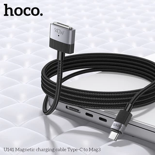 Hoco U141 สายชาร์จแม่เหล็ก สายชาร์จแมกบุค สำหรับ Type-C to Mag3 รองรับการชาร์จสูงสุด 140W