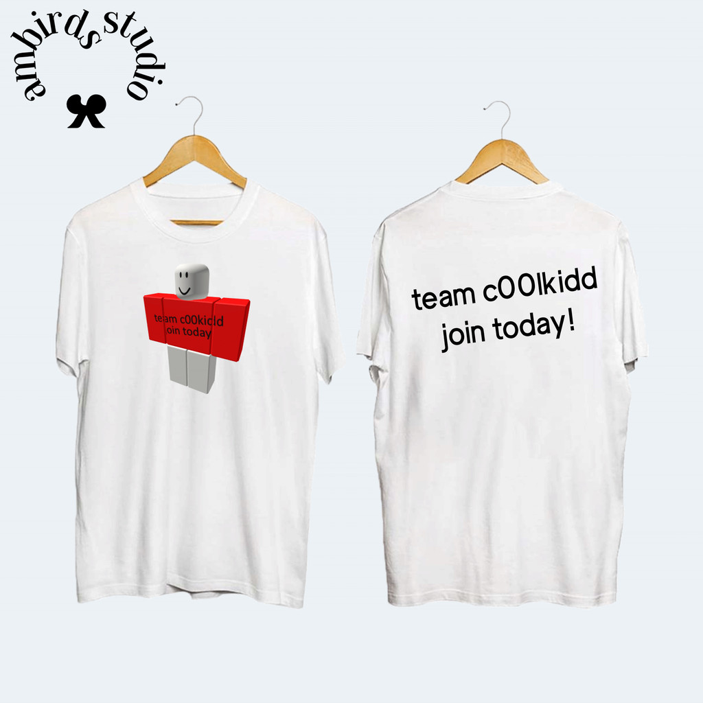 Ambirds & ใหม่ ! เสื้อทีม c00lkidd เข้าร่วมวันนี้ เสื้อ Roblox S-5XL/100-150#15