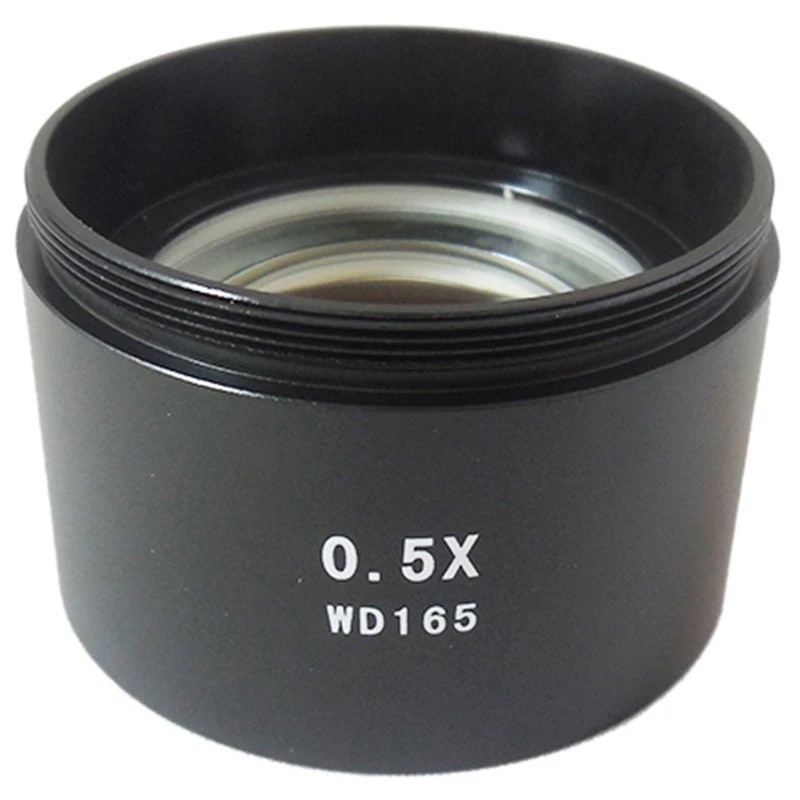เลนเสริมกล้องจุลทรรศน์เลนส์ Wd165 0.5X 0.7×  Barlow 1-7/8นิ้ว (M48Mm)