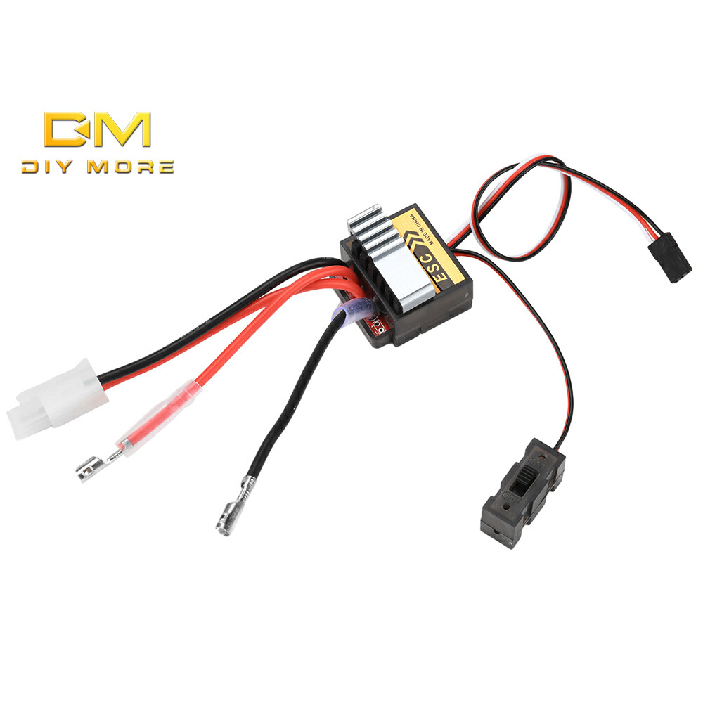 DIYMORE 320A ESC แปรง ESC Universal Bidirectional ตัวควบคุมความเร็วอิเล็กทรอนิกส์ 2S พร้อมการกระจายค