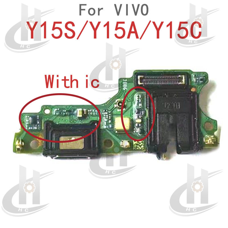 ใหม่สําหรับ VIVO Y15S / Y15A / Y15C Charger USB Connector Dock ชาร์จพอร์ตแจ็คบอร์ด Flex หลักเมนบอร์ดการเชื่อมต่อ Flex เปลี่ยนชิ้นส่วน ราคา ถูกที่สุด ดีลบีเคเค แกลเลอรีภาพที่ 3