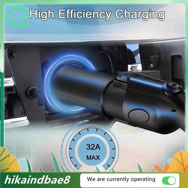 [hIkAi] SAE J1772 ถึง GBT 32A อะแดปเตอร์ชาร์จรถยนต์ไฟฟ้าสําหรับ GBT, เข้ากันได้กับเครื่องชาร์จ J1772