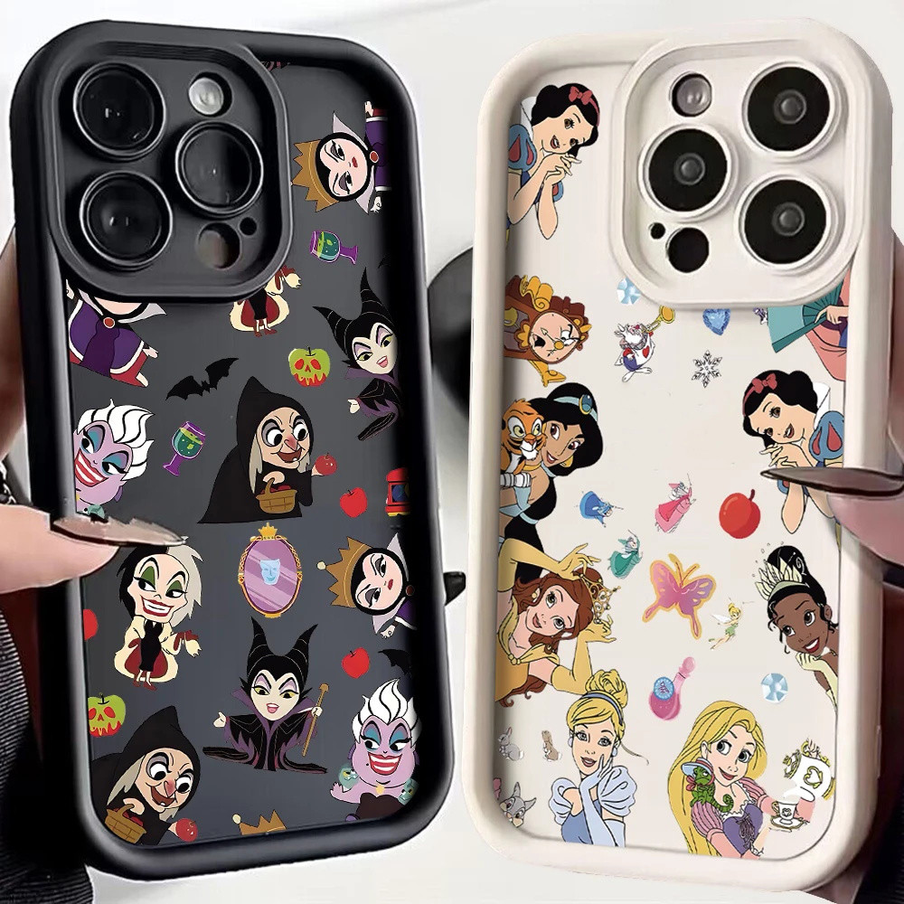 น่ารัก Evils Queens Disneys Princess สําหรับ OPPO Reno 13 Pro 13f 11 12 A3X A58 A78 A54 A74 A94 A95 