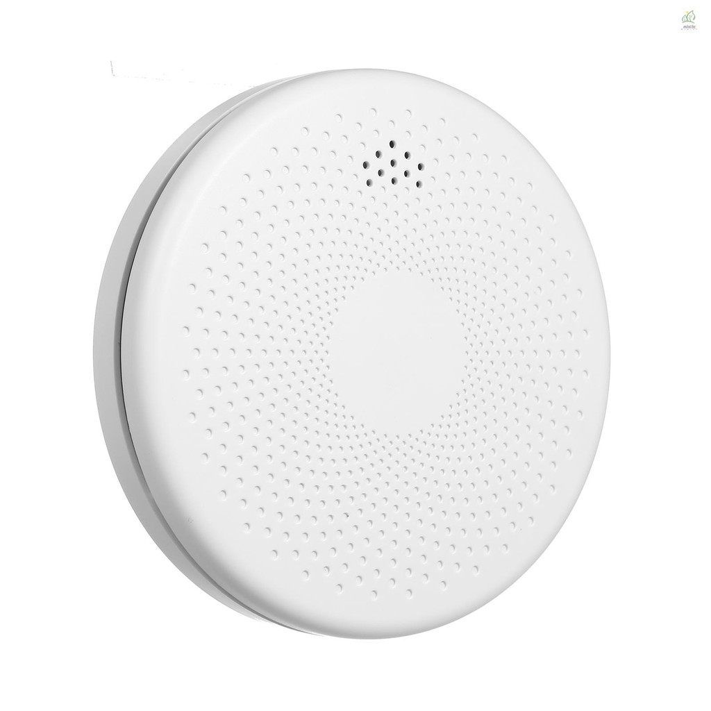 2-in-1 WiFi CO & เซนเซอร์ควันปลุกผสมควันและคาร์บอนมอนอกไซด์ปลุกเสียงไฟแสดงสถานะควันอัจฉริยะ/CO เครื่องตรวจจับแบตเตอรี่ดําเนินการสําหรับบ้านห้องนอนห้องนั่งเล่น Fac