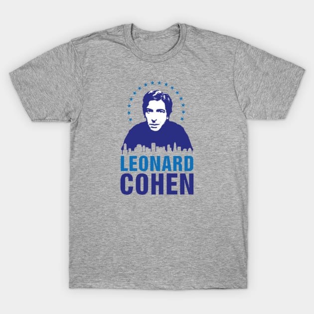 เสื้อยืด Vintage Leonard cohen/Aesthetic art for fans T-Shirt แท้ Cotton 100% หลวม oversize