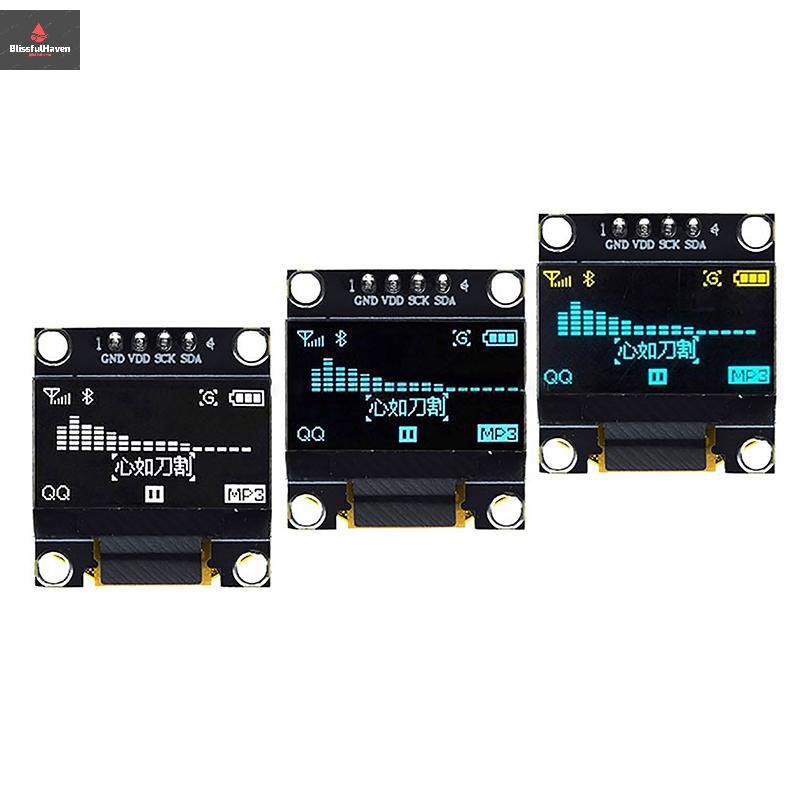 COD ผู้ใช้ DIY 0.96 นิ้ว OLED SSD1306 สีขาว/น้ําเงิน/เหลือง 128X64 IIC I2C โมดูลแสดงผลอนุกรม 12864 บอร์ดหน้าจอ LCD ใหม่