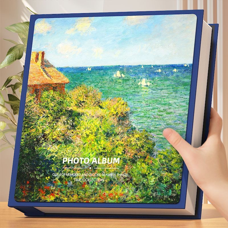 อัลบั้มหนังสือที่ระลึก 800 ภาพ / 1000 ภาพความจุขนาดใหญ่อัลบั้มครอบครัว 5 นิ้ว 6 นิ้วภาพคู่รักผสมเก็บเฟสการเดินทาง