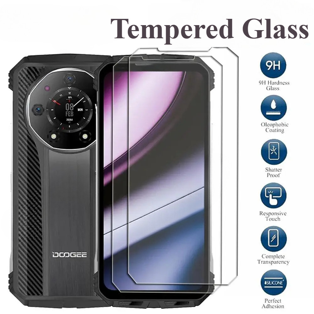 1-3Pcs HD กระจกนิรภัยสําหรับ Doogee V40 V31GT V30T V30 V20S V20 Pro ความไวสูง Anti-Fingerprints ฟิล์