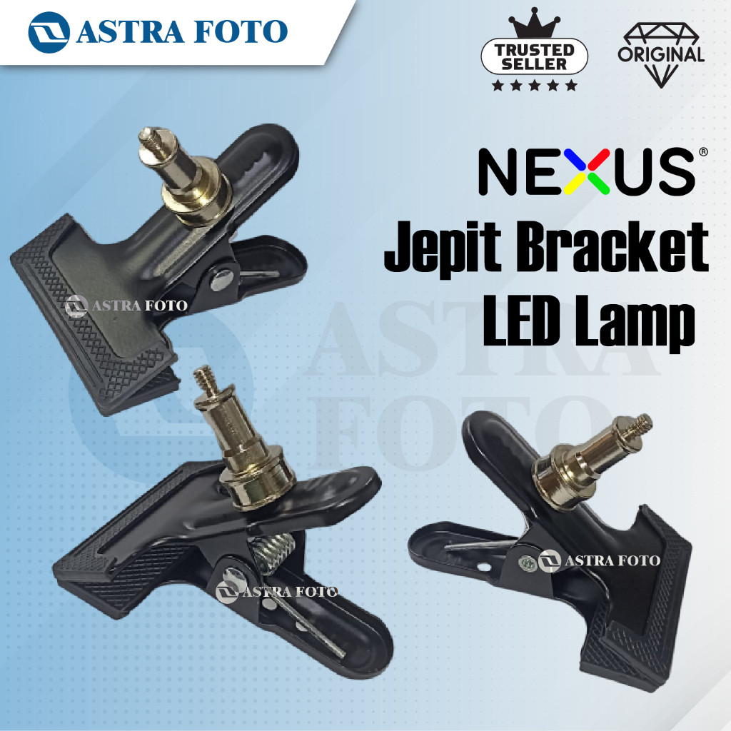 Nexus Table Glass Clamp Bracket สําหรับหลอดไฟ LED P260C P120C Godox P260 C