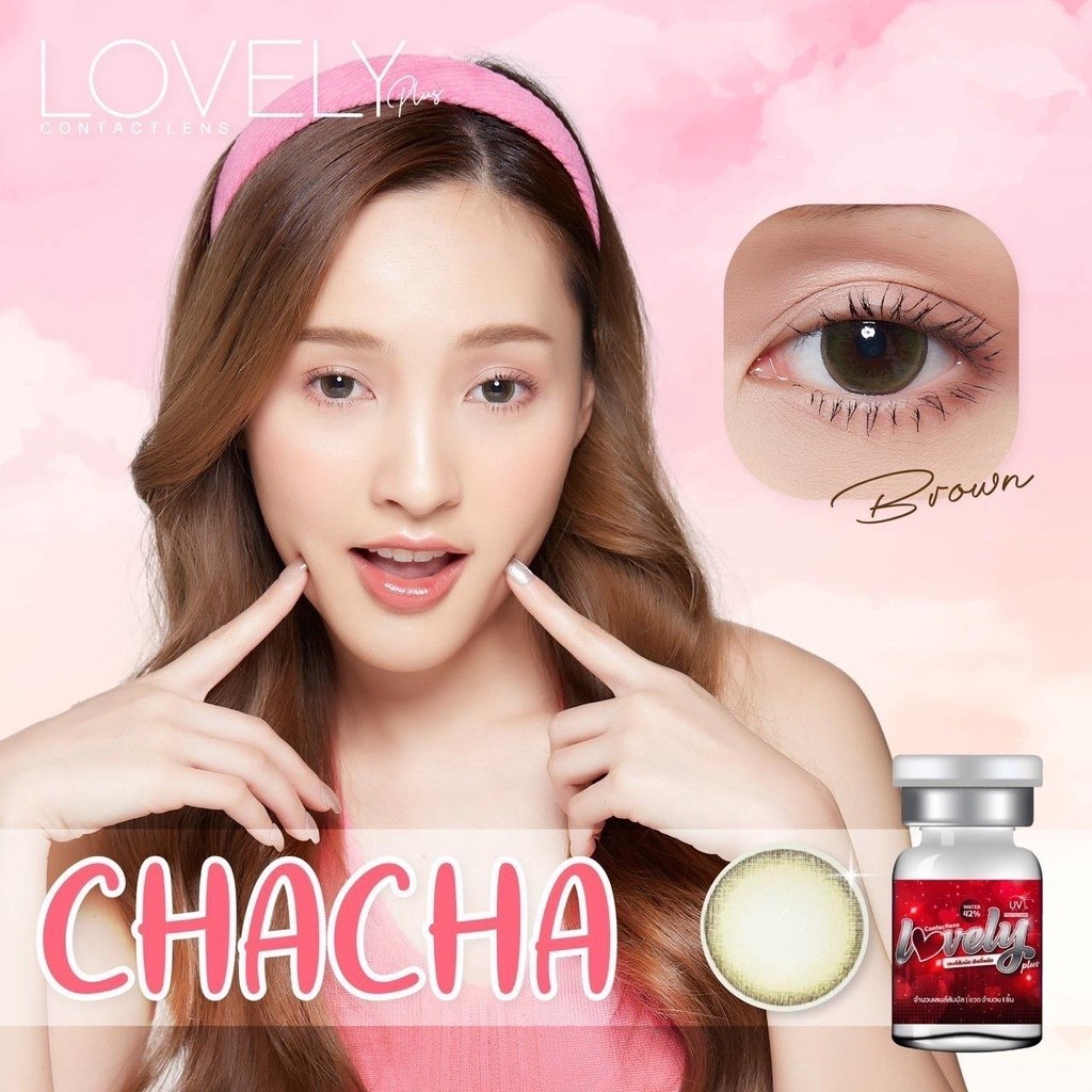 🔥คอนแทคเลนส์✨ขนาดบิ๊กอาย✨ Chacha (Lovelylens)