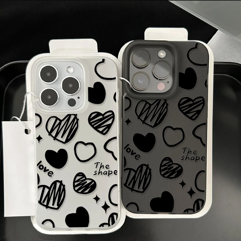 GOOD เคสโทรศัพท์ เคสไอโฟน แบบนิ่ม สำหรับรุ่น 15 14 13 13PRO 13PROMAX 12 Pro Max 11 8plus 7plus 7 XR X XS Max SE 11Pro