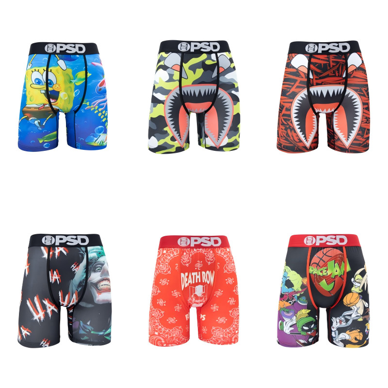 กางเกงบ็อกเซอร์ชายระบายอากาศเซ็กซี่ L-XXL  P43-P48