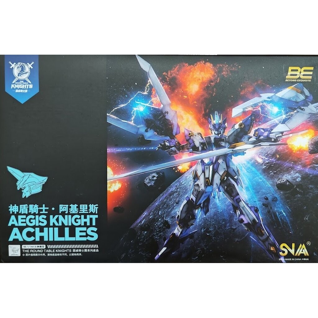 สต็อคในไทยพร้อมส่ง [SNAA - SuperNOVA] BE 1/144 SC-004 Aegis Knight - Achilles The Round Table (Plastic Model Kit)