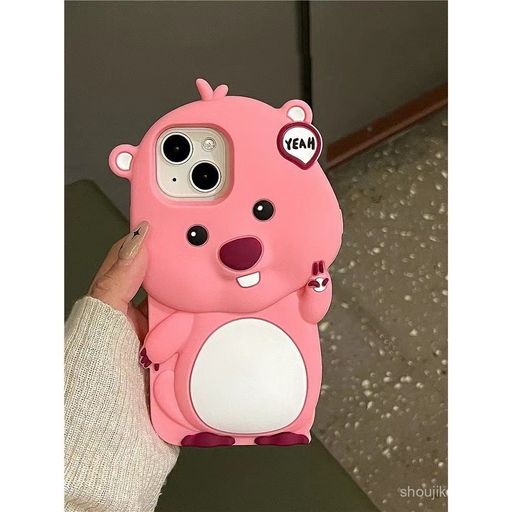เคสโทรศัพท์การ์ตูน 3D แบบสามมิติสำหรับ iPhone15ProMax14131211PlusXSXRSE2020 ป้องกันการตกกระแทก ใช้ได้ทั้งชายและหญิง ราคา ถูกที่สุด ดีลบีเคเค แกลเลอรีภาพที่ 2