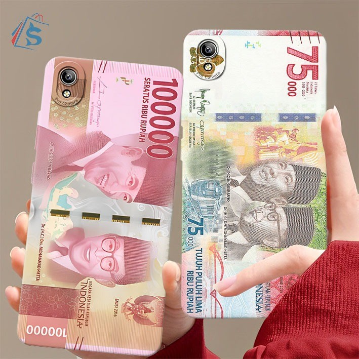 HP [YMC] Softcase Vivo Y81 Y71 Y71i Y83 Finger Y91C Y1S V20 V21 4G 5G V21E Y53 MONEY Motif - เคส Viv