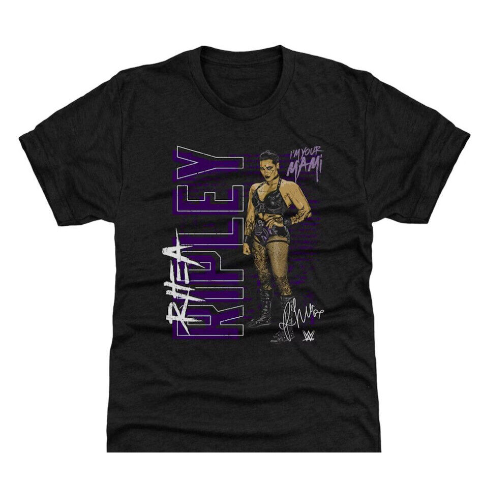 ใหม่ Rhea Ripley เสื้อยืดแขนสั้น