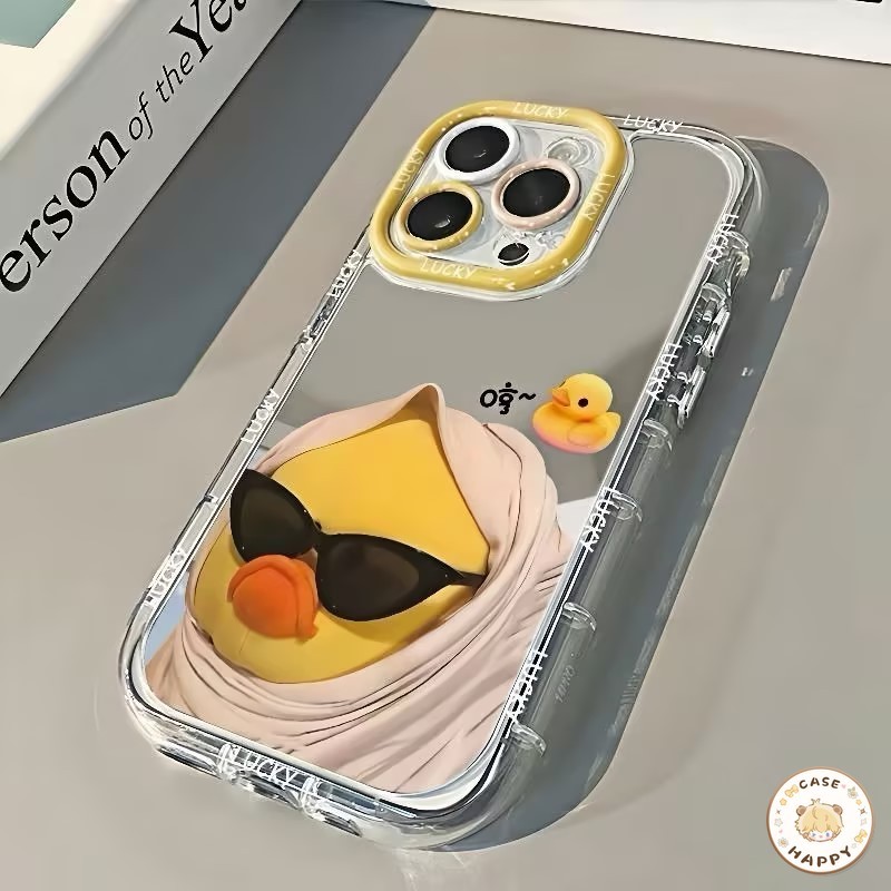 เคสไอโฟน 13 16 สำหรับ iPhone 11 15 12 11 14 Pro Max 16 7 8 Plus XS X XR Max SE 2020 แว่นตากันแดดน่ารักลูกการ์ตูนการ์ตูน