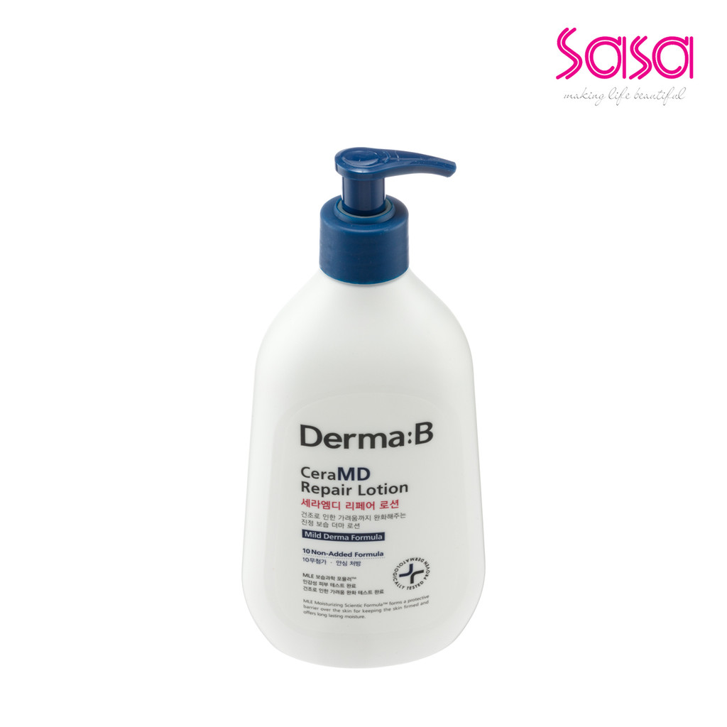 Derma:B CeraMD Repair Lotion 400ml เดอร์มา:บี เซราเอ็มดี รีแพร์ โลชั่น 400มล ราคา ถูกที่สุด ดีลบีเคเค แกลเลอรีภาพที่ 3