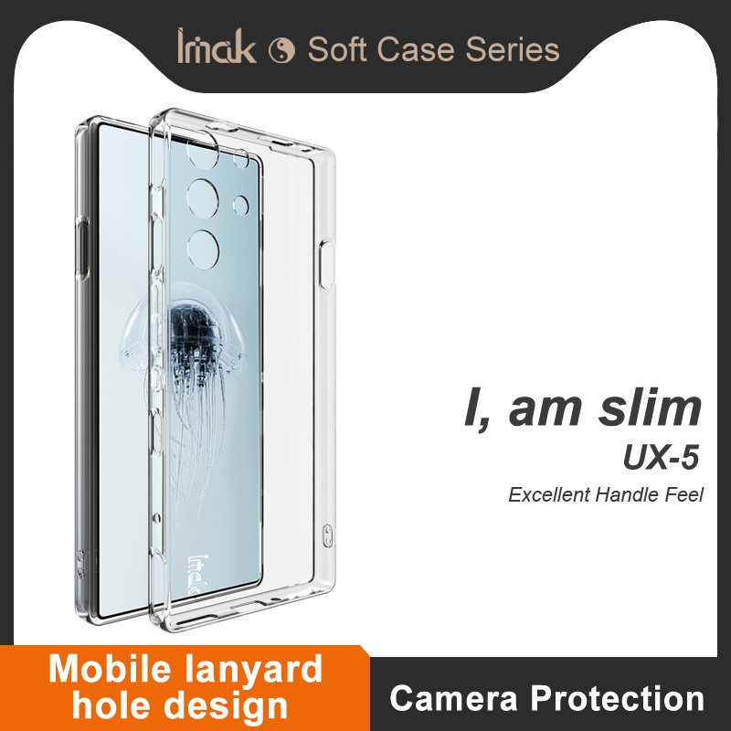 เคส Nubia Red Magic 10 Pro 5G IMAK UX-5 Series ล้างเคสนุ่มยืดหยุ่นสําหรับ Nubia RedMagic 10 Pro + Pl