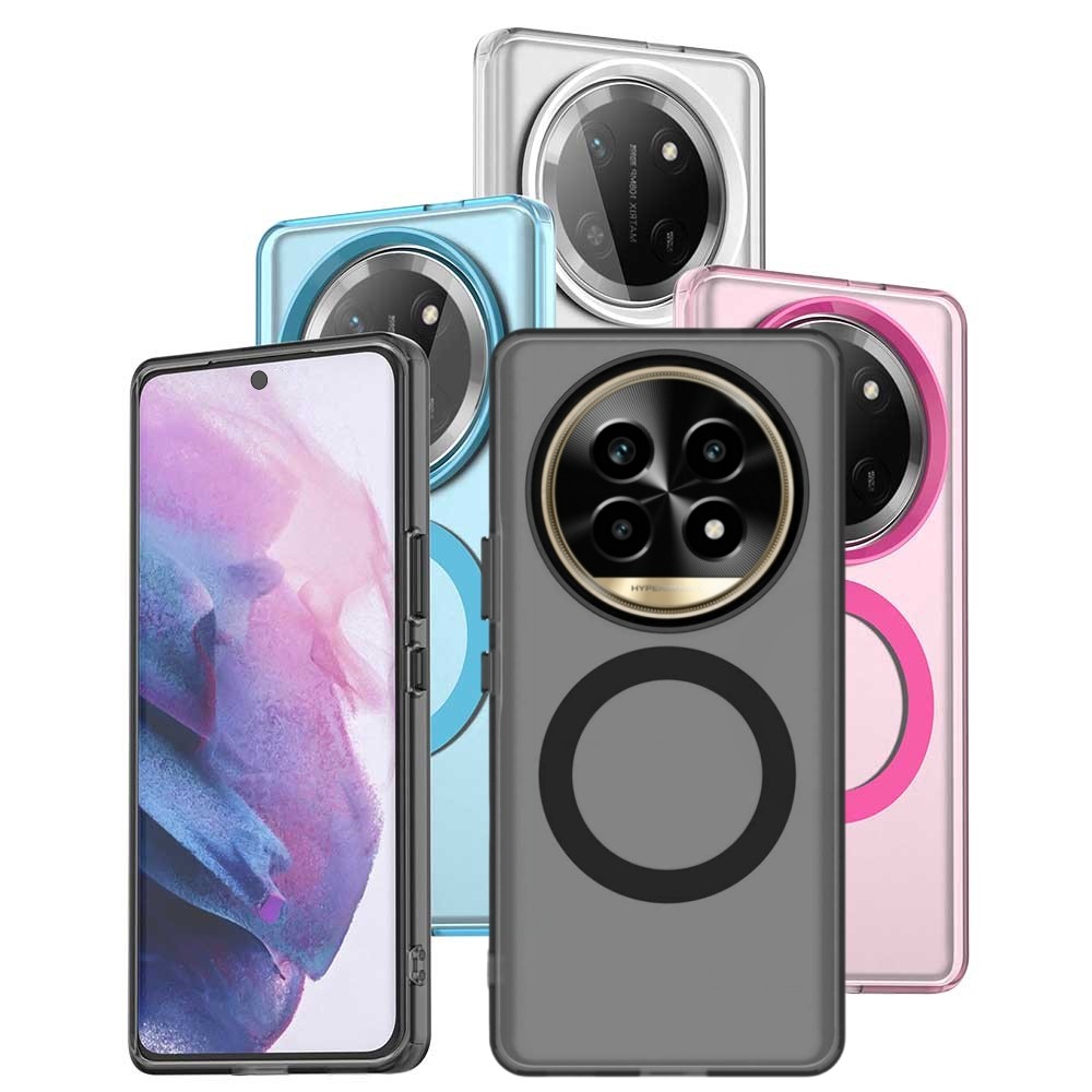เคสโทรศัพท์แม่เหล็กแบบด้านสําหรับ Realme 13 Pro Plus 14 Pro Plus 14 Pro Lite 14X Note 60 C75 C63 C61