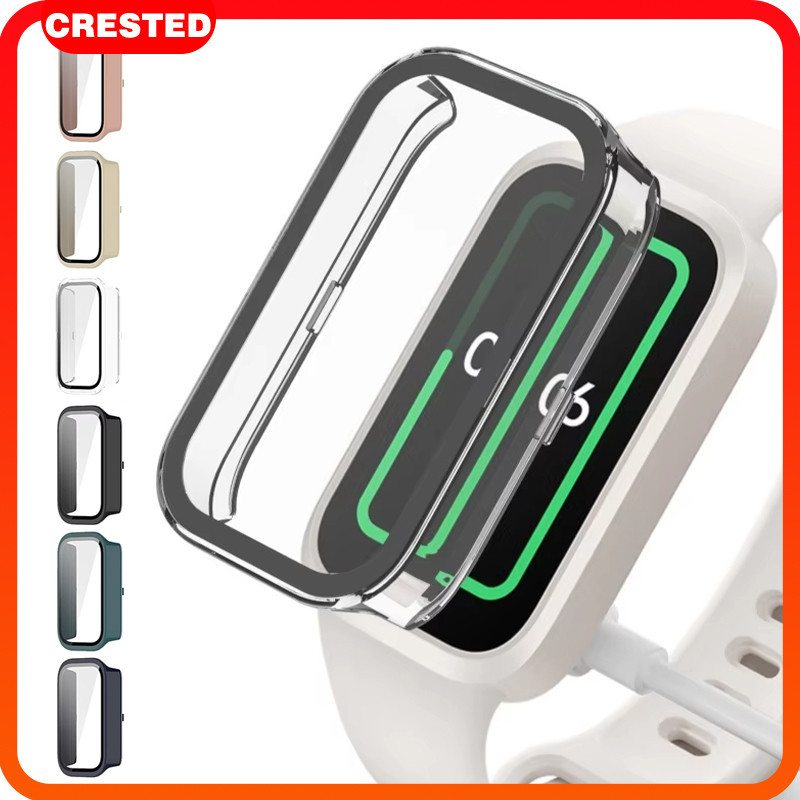 ที่อยู่อาศัยกระจกนิรภัย for Mi Band 9 Active / Redmi Band 3 Anti Gores อุปกรณ์ป้องกันหน้าจอ for Mi S