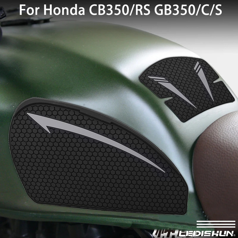รถจักรยานยนต์การใช้ถัง Pad Protector สติกเกอร์ด้านข้าง Pad เข่า Decal Anti Slip สติกเกอร์สําหรับ Hon