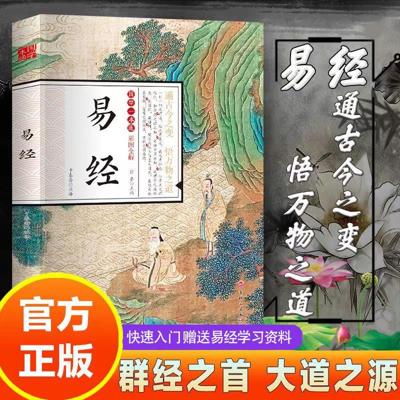 I Ching Full Explanation การแปลเต็มคําอธิบายภาพสีเต็มรูปแบบภาพประกอบปรัชญาจีนคลาสสิกอเวนิวแหล่ง 16 ร