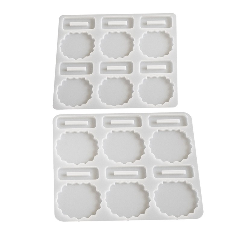 Flgo แม่พิมพ์ซิลิโคนสําหรับงานฝีมือสร้างสรรค์และกิจกรรมครอบครัวกรอบรูปดอกไม้แห้ง Mould แม่พิมพ์ตกแต่งบ้าน