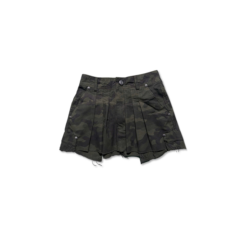 กระโปรง Camo - BLACKORP - Unisex สีกากี