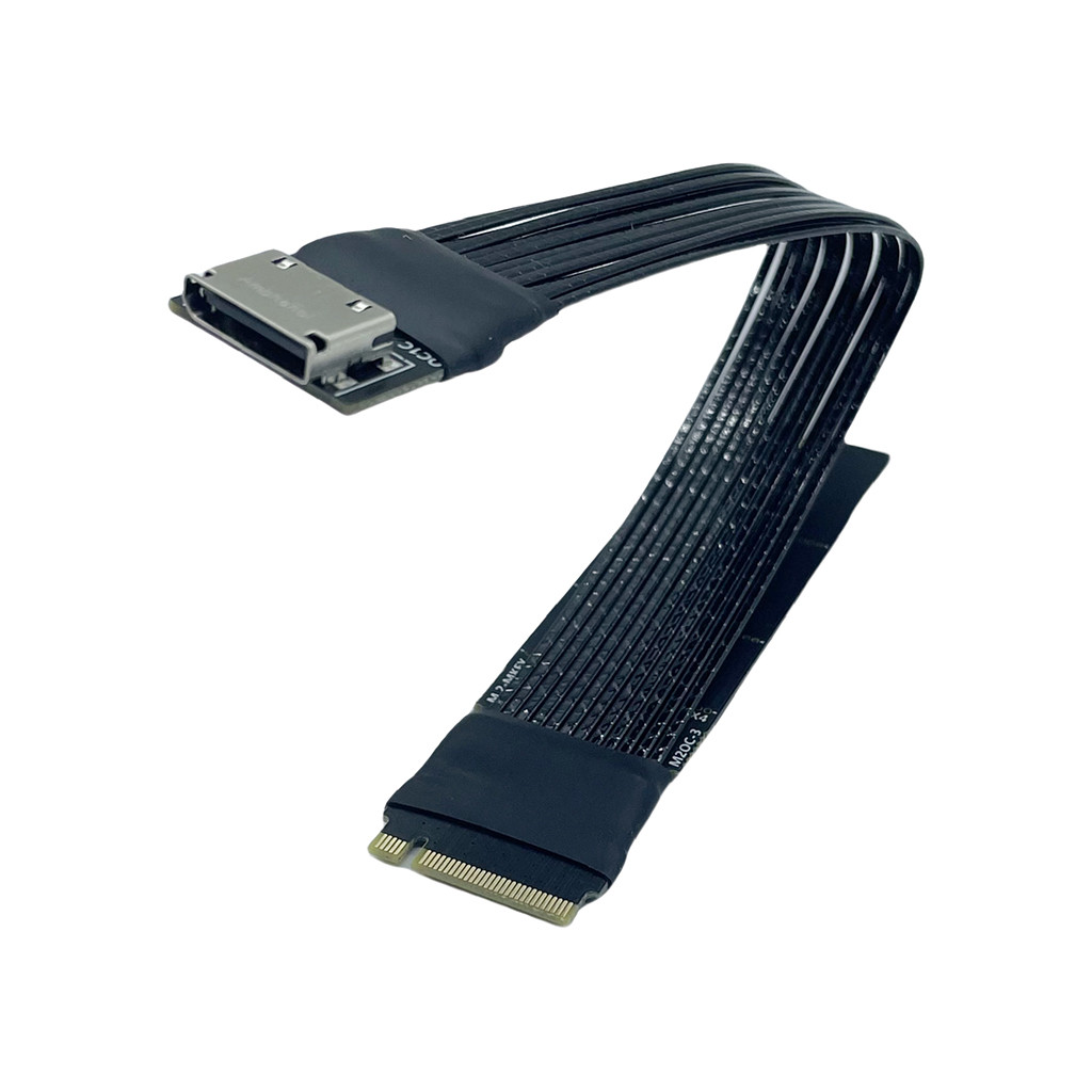 Jmt M.2 M Key To Oculink อะแดปเตอร์ PCI-E 4.0 X4 Gen4 ภายนอกแท่นวางกราฟิกสําหรับกราฟิกการ์ด SSD การ์ดขยาย