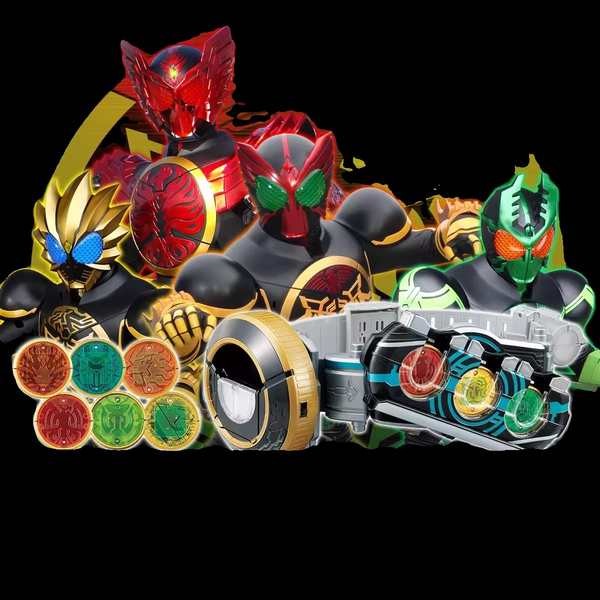 kamen rider มาสไรเดอร์ Oz ไดรฟ์ในประเทศ Kamen Rider ooo เข็มขัด csm deluxe edition 000 เหรียญสมาคมได