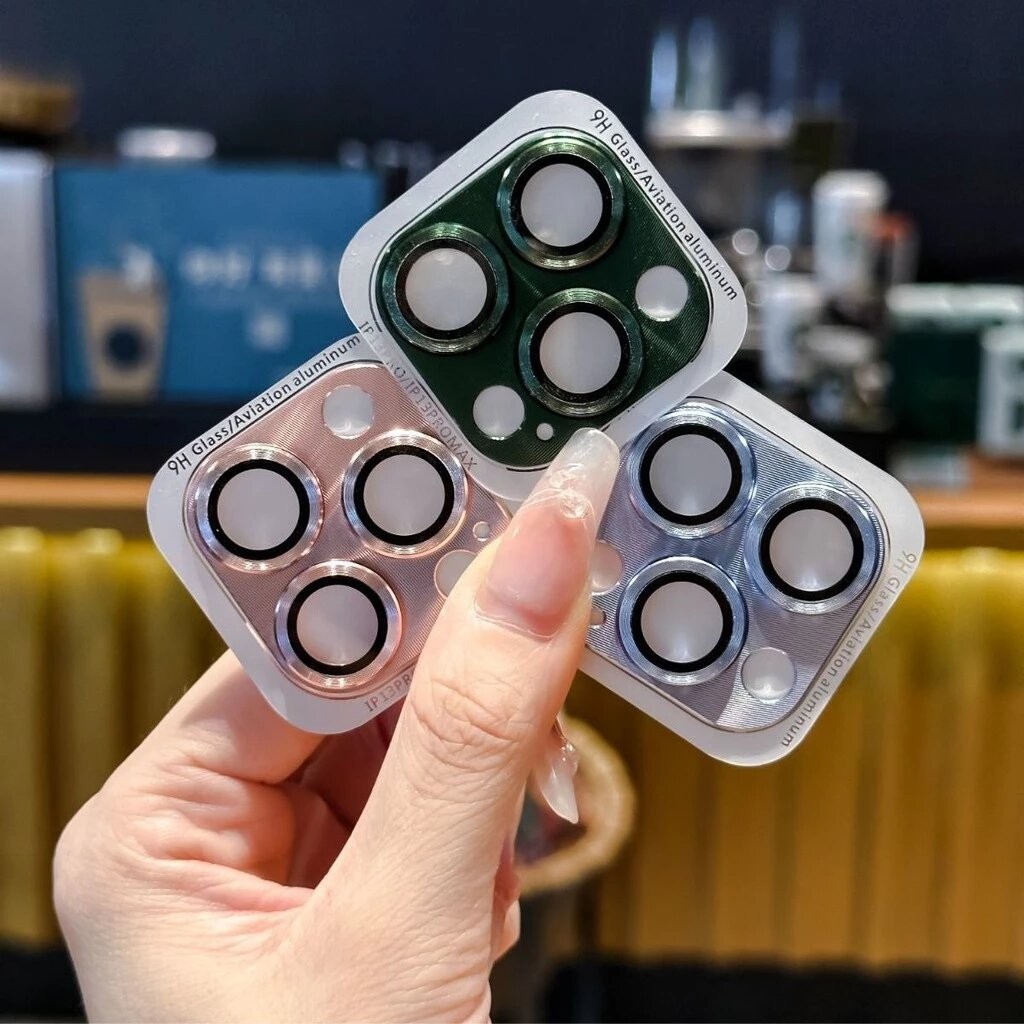 ฟิล์มเลนส์กล้อง For iPhone 11 12 13 14 15 16 Pro Max 12 13 Mini 14Pro 15Pro 16Pro ฟิล์มกระจก กระจกกล้อง ไอโฟน กล้องหลัง