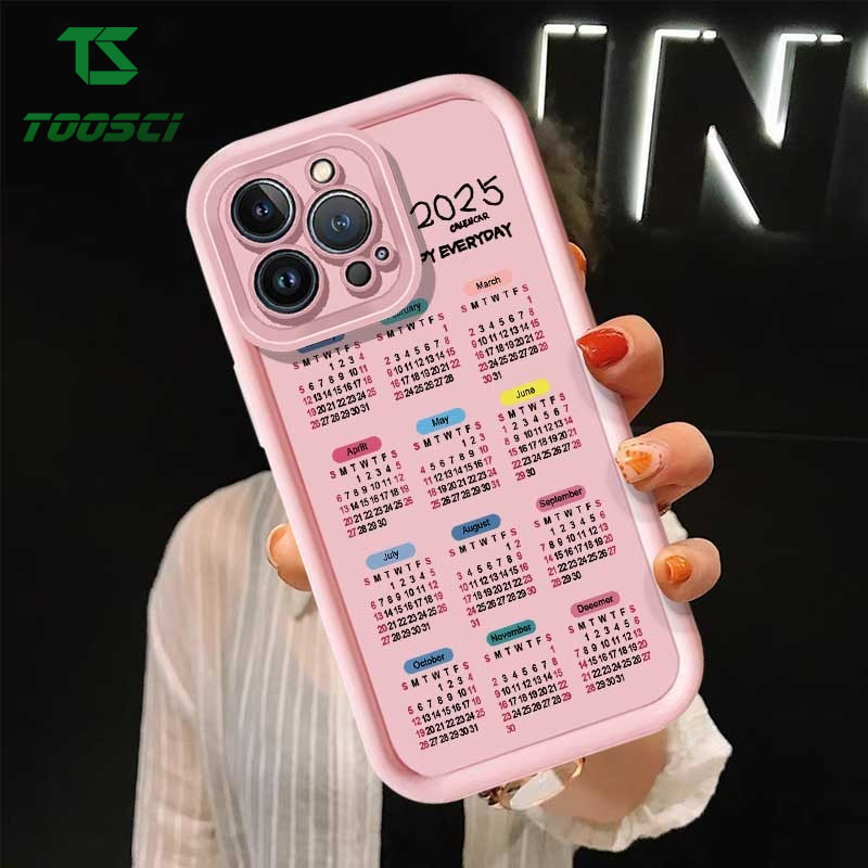 TOOSCI 2025 ปีปฏิทินเคสโทรศัพท์สําหรับ HUAWEI nova 5t 7i 6se y6p y7a p30 pro p40 y7 2019 y7 prime y7