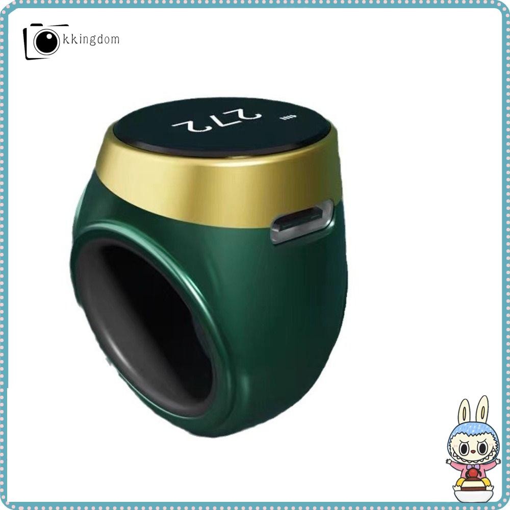 Kkingdom เครื่องนับจํานวนดิจิตอล, แหวนเคาน์เตอร์อิเล็กทรอนิกส์พลาสติก, มือกด 5 สีไอเดียชาร์จ Tally Counter