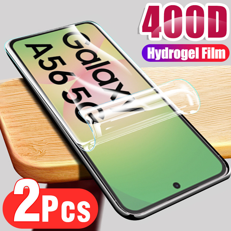 2 ชิ้นฟิล์มไฮโดรเจลแบบนุ่มป้องกันหน้าจอสําหรับSamsung Galaxy a56 Samsung a36 a26 a56 a36 a26 ฟิล์มป้