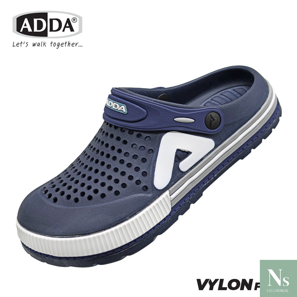 [ส่งเร็ว] ใหม่!!! ADDA 59P01 รองเท้าแตะ รองเท้าลำลอง แบบสวมหัวโต สำหรับผู้ชาย size 7-10