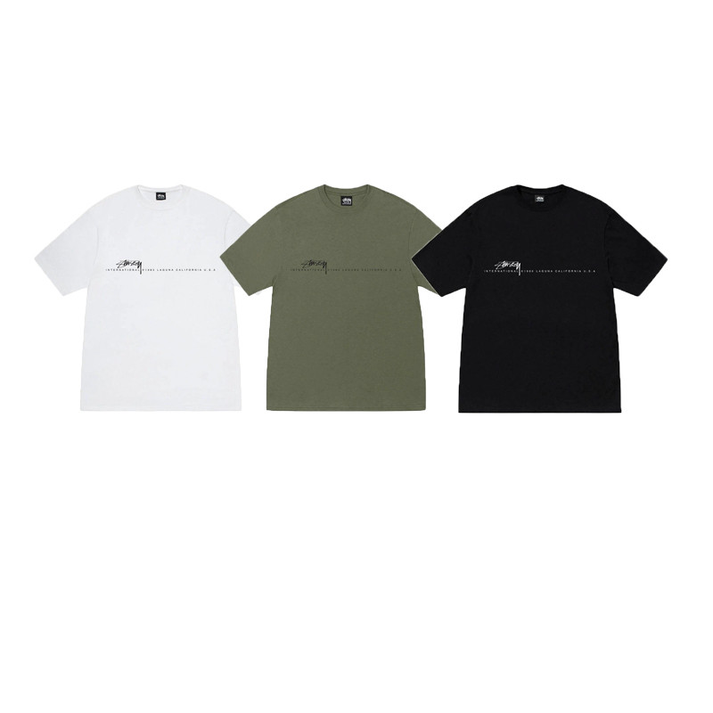 เสื้อยืดผ้าฝ้ายสำหรับชายและหญิง ออกแบบคลาสสิก สไตล์หลวมสบาย เหมาะสำหรับฤดูร้อน