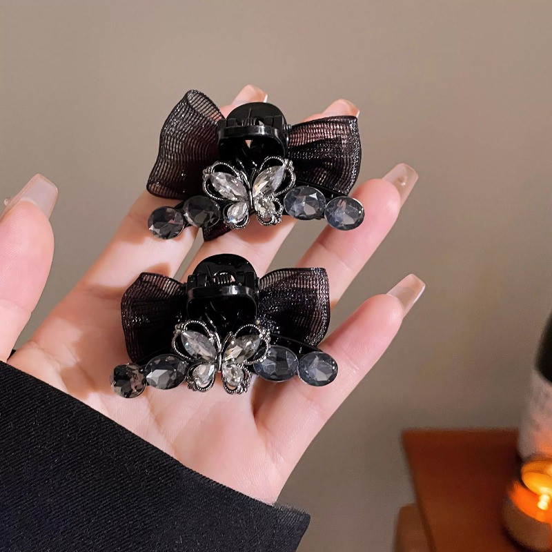 Priness Girls AB Side Butterfly Hairpin Fairy Ear Clips Side Bangs Clip