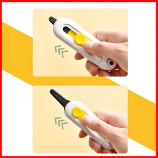 【GLSHOP ถูกที่สุด】มีดเเกะกล่องพัสดุ ขนาดเล็กพกพา มีดตัดกระดาษ เปิดกล่องพัสดุ