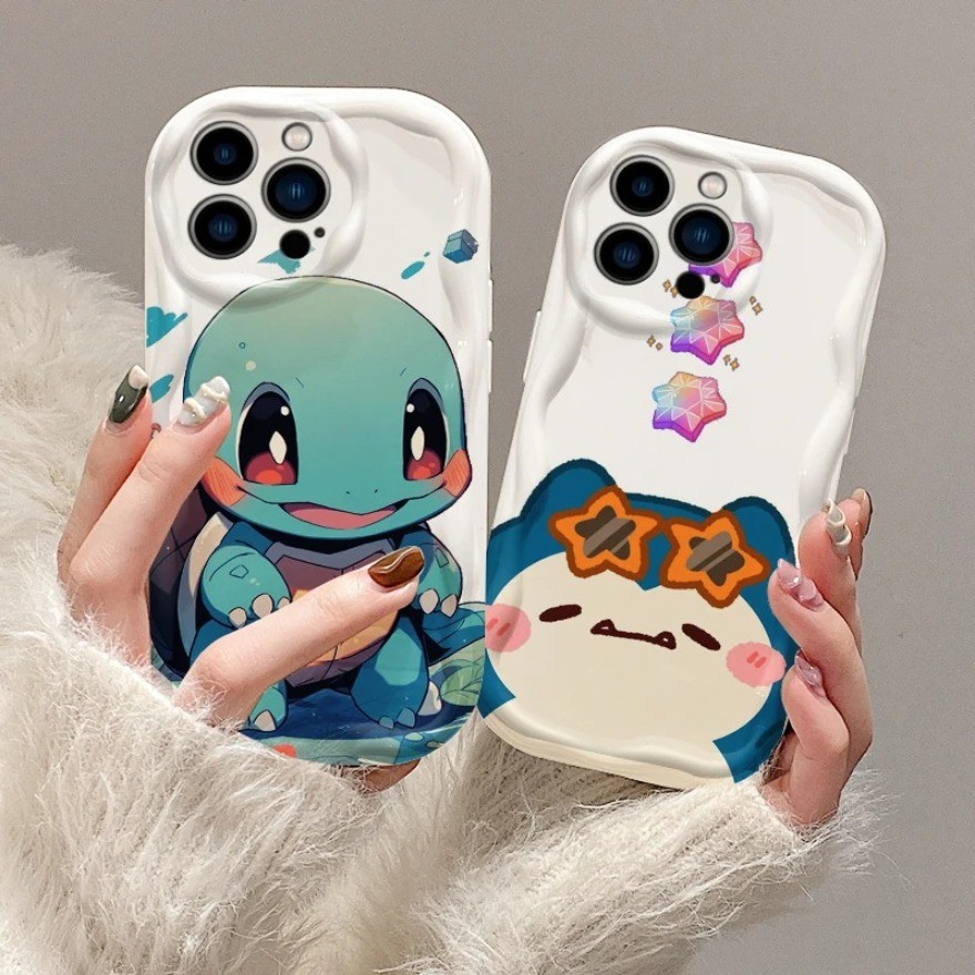 เคสใสใสสําหรับOPPO A3S A5 AX5 A5S AX5S A7 AX7 A12 A12e A8 A5 A9 2020 J-อะนิเมะญี่ปุ่นP-Pokemonesน่าร