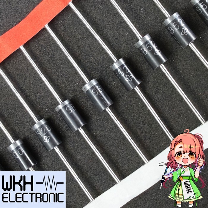 (READ DESCRIPTION!!) SB5200 SR520 SR5200 MBRD5200 5200 ไดโอด 5A 200V schottky ไดโอด BQ13